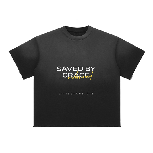 Sun Fade Raw Edge T-Shirt